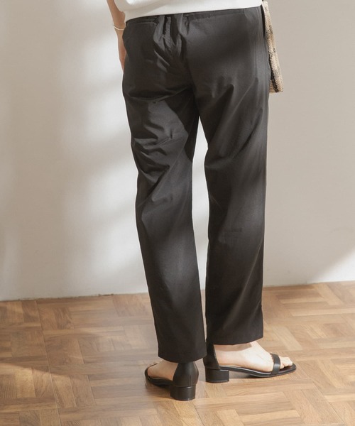 FORK&SPOON(フォークアンドスプーン)の「FORK&SPOON ストレッチイージーサイドスリットパンツ(その他パンツ・レディース・ブラック/カーキ・1/2)」の19枚目の写真