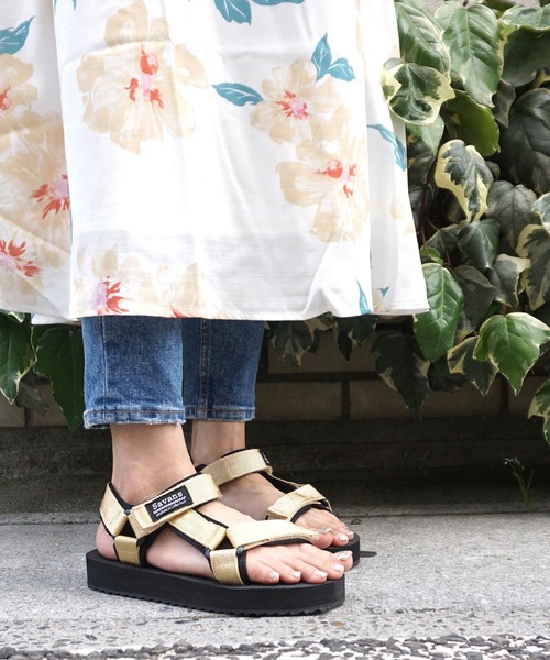 BARNSsohostreet（バーンズソーホーストリート）の「Savans ｻﾝﾀﾞﾙ SA-391800（サンダル・レディース・ブラック/ベージュ・23.0cm/24.0cm/25.0cm/26.0cm/27.0cm/28.0cm）」の5枚目の写真