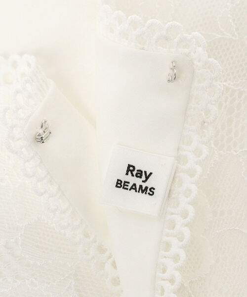 Ray BEAMS(レイビームス)の「Ray BEAMS / レース 付け襟(付け襟・レディース・ホワイト・ONE SIZE)」の3枚目の写真