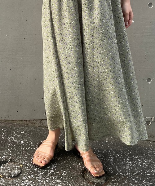 AS KNOW AS PINKY（アズノゥアズピンキー）の「クリアなチューブミュール（サンダル・レディース・シルバー/ブラウン系その他・M/L）」の18枚目の写真