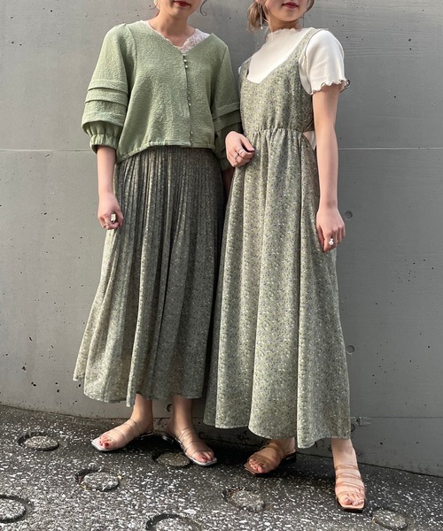 AS KNOW AS PINKY（アズノゥアズピンキー）の「クリアなチューブミュール（サンダル・レディース・シルバー/ブラウン系その他・M/L）」の21枚目の写真