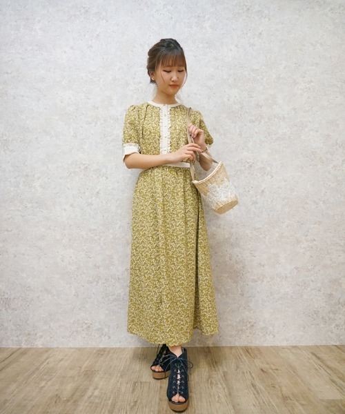 セール 小花柄ワンピース ワンピース Axes Femme アクシーズファム のファッション通販 Zozotown