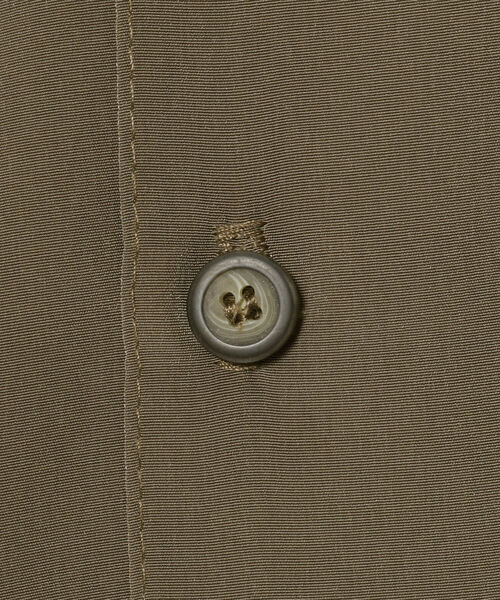 BEAVER（ビーバー）の「CalTop / キャルトップ　OPEN COLLAR S/S SHIRT　オープンカラーSSシャツ（シャツ/ブラウス・メンズ・ベージュ/ネイビー/ブラック・X-LARGE/MEDIUM/LARGE）」の13枚目の写真