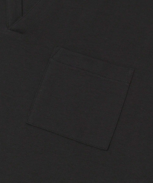 URBAN RESEARCH DOORS(アーバンリサーチドアーズ)の「スキッパーシャツ(Tシャツ/カットソー・メンズ・ブラック/ベージュ系その他・38/40)」の16枚目の写真