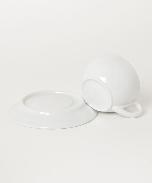Maison Kitsune(メゾンキツネ)の「CUP&SAUCER LARGE(食器・メンズ・ホワイト・L)」の3枚目の写真