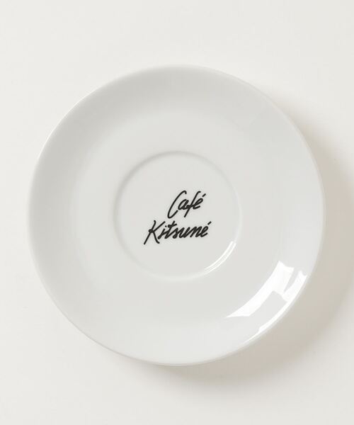 Maison Kitsune(メゾンキツネ)の「CUP&SAUCER LARGE(食器・メンズ・ホワイト・L)」の4枚目の写真