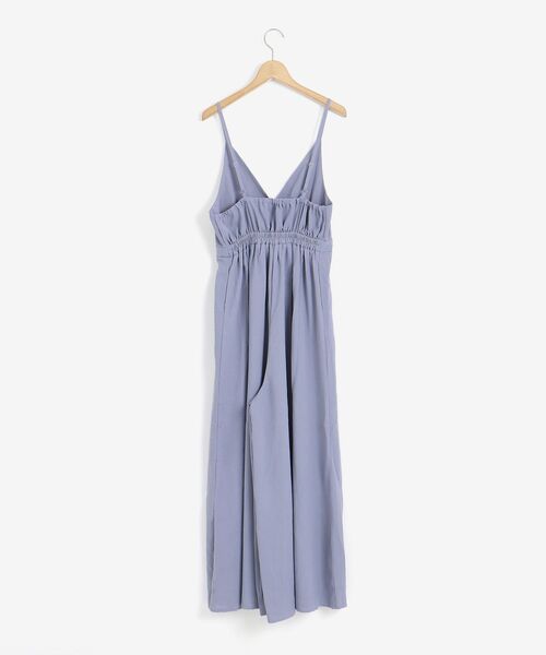 MAJESTIC LEGON（マジェスティックレゴン）の「キャミフレアサロペット（サロペット/オーバーオール・レディース・ブラック/サックスブルー/ピンク・MEDIUM）」の12枚目の写真