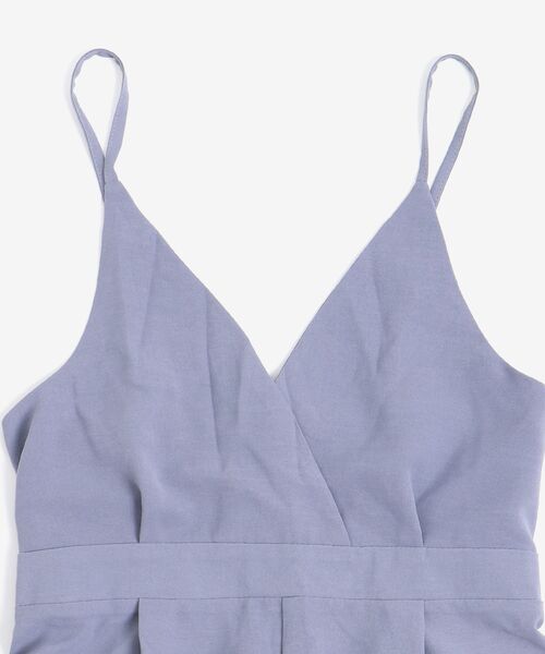 MAJESTIC LEGON（マジェスティックレゴン）の「キャミフレアサロペット（サロペット/オーバーオール・レディース・ブラック/サックスブルー/ピンク・MEDIUM）」の16枚目の写真