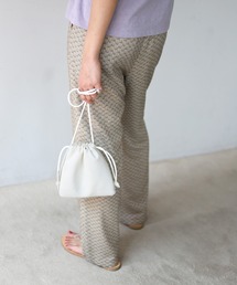 SLOBE IENA | 【ESLOW/エスロー】ドローストリングショルダーバッグ◆(ショルダーバッグ)