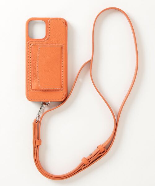 Demiurvo（デミウルーボ）の「iPhone 12,iPhone 12Pro【DEMIURVO】デミウルーボ/POCHE 背面手帳型スマホケース ストラップ付（スマホケース/カバー・レディース・ライトブルー/ブラック/ベージュ/オレンジ/ブルー/チャコール・FREE）」の6枚目の写真