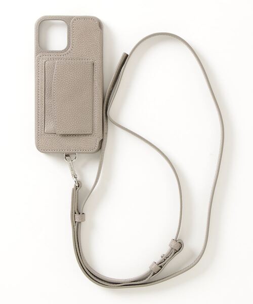 Demiurvo（デミウルーボ）の「iPhone 12,iPhone 12Pro【DEMIURVO】デミウルーボ/POCHE 背面手帳型スマホケース ストラップ付（スマホケース/カバー・レディース・ライトブルー/ブラック/ベージュ/オレンジ/ブルー/チャコール・FREE）」の3枚目の写真