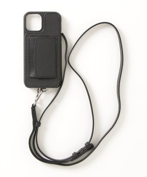 Demiurvo（デミウルーボ）の「iPhone 12,iPhone 12Pro【DEMIURVO】デミウルーボ/POCHE 背面手帳型スマホケース ストラップ付（スマホケース/カバー・レディース・ライトブルー/ブラック/ベージュ/オレンジ/ブルー/チャコール・FREE）」の2枚目の写真