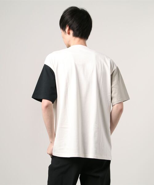 SITRY（シトリー）の「Loose silhouette Heavy weight T-shirt/ルーズシルエット ヘビーウェイト Ｔシャツ（Tシャツ/カットソー・メンズ・ホワイト系その他/ブラック系その他/ベージュ系その他/ブラック/オフホワイト/グリーン/グレイッシュベージュ/スモークピンク/グレイッシュブルー・M/L）」の20枚目の写真