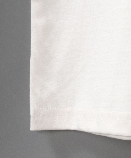 SITRY（シトリー）の「Loose silhouette Heavy weight T-shirt/ルーズシルエット ヘビーウェイト Ｔシャツ（Tシャツ/カットソー・メンズ・ホワイト系その他/ブラック系その他/ベージュ系その他/ブラック/オフホワイト/グリーン/グレイッシュベージュ/スモークピンク/グレイッシュブルー・M/L）」の11枚目の写真