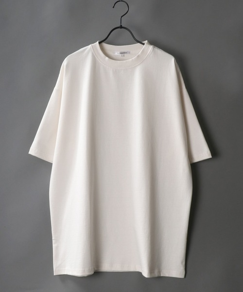 SITRY（シトリー）の「Loose silhouette Heavy weight T-shirt/ルーズシルエット ヘビーウェイト Ｔシャツ（Tシャツ/カットソー・メンズ・ホワイト系その他/ブラック系その他/ベージュ系その他/ブラック/オフホワイト/グリーン/グレイッシュベージュ/スモークピンク/グレイッシュブルー・M/L）」の21枚目の写真