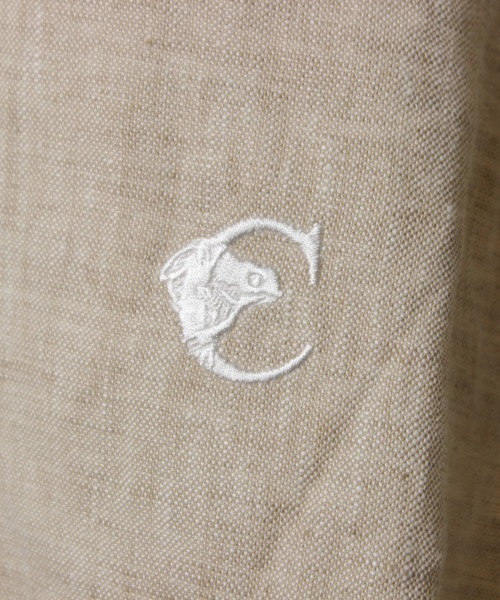 CICATA（シカタ）の「麻長袖シャツ（シャツ/ブラウス・メンズ・ブラウン・1）」の4枚目の写真