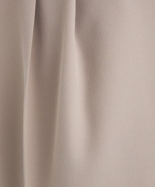 green label relaxing（グリーンレーベルリラクシング）の「サラフールⅡ タック テーパード パンツ － ウォッシャブル ー ー 防シワ ー ー ストレッチ －（その他パンツ・レディース・ブラック/モカ・44/46/40/38/42/36/34）」の10枚目の写真