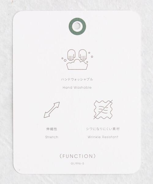 green label relaxing（グリーンレーベルリラクシング）の「サラフールⅡ タック テーパード パンツ － ウォッシャブル ー ー 防シワ ー ー ストレッチ －（その他パンツ・レディース・ブラック/モカ・44/46/40/38/42/36/34）」の16枚目の写真