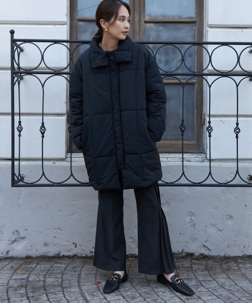 NEUNA（ヌナ）の「【襟部分取り外し可能】3wayダウンジャケット/コート（ダウンジャケット/コート・レディース・ブラック/アイボリー・FREE）」の20枚目の写真