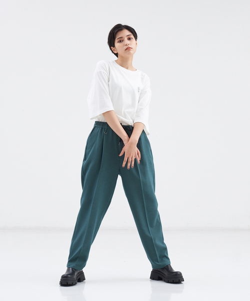 Mark Gonzales（マーク・ゴンザレス）の「【Mark Gonzales / マークゴンザレス】 別注 モノクロ バックプリント Tシャツ（Tシャツ/カットソー・メンズ・ホワイト/ブラック/ベージュ/ライラック・46/48）」の13枚目の写真