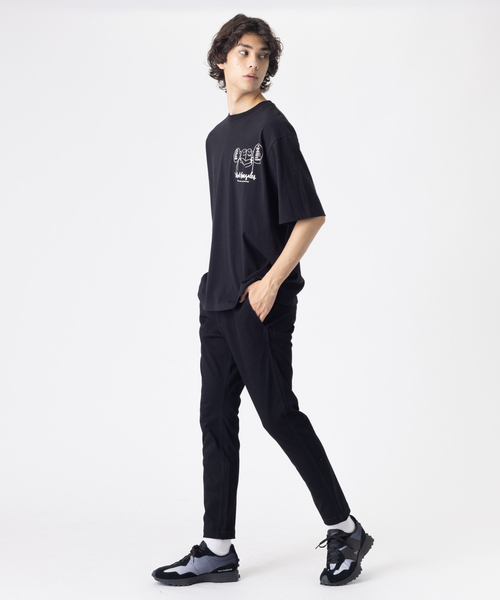 Mark Gonzales（マーク・ゴンザレス）の「【Mark Gonzales / マークゴンザレス】 別注 モノクロ バックプリント Tシャツ（Tシャツ/カットソー・メンズ・ホワイト/ブラック/ベージュ/ライラック・46/48）」の8枚目の写真