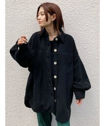 EMODA | ウェーブジャガードバルキーシャツ(ブルゾン)