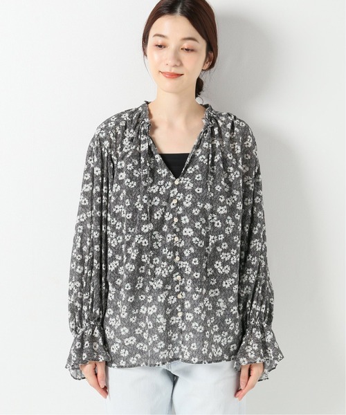 plage（プラージュ）の「オールドフラワーブラウス◆（シャツ/ブラウス・レディース・ブラック・FREE）」の12枚目の写真