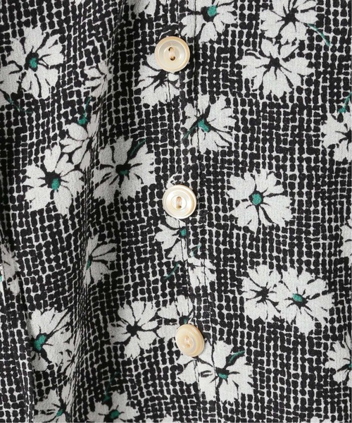 plage（プラージュ）の「オールドフラワーブラウス◆（シャツ/ブラウス・レディース・ブラック・FREE）」の8枚目の写真