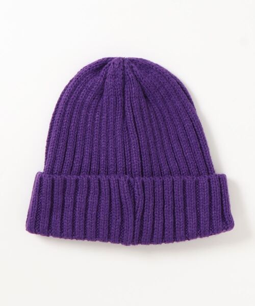 petit main(プティマイン)の「【撥水】アソートビーニー(ニットキャップ/ビーニー・キッズ・パープル/ライトピンク/ライトグリーン/ブラック/アイボリー/ベージュ・50cm/52cm/54cm)」の7枚目の写真
