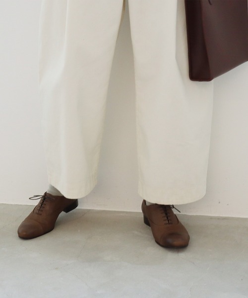 yuni（ユニ　）の「コットン/corduroy product dye　back gum パンツ（その他パンツ・レディース・グレー/キナリ/ピンク/カーキ・S/M）」の20枚目の写真