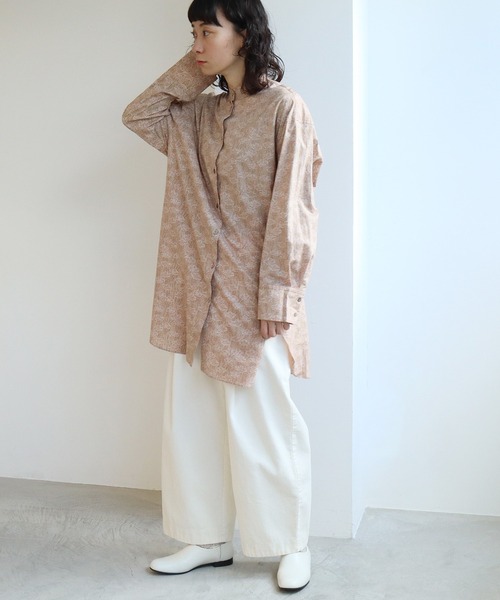 yuni（ユニ　）の「コットン/corduroy product dye　back gum パンツ（その他パンツ・レディース・グレー/キナリ/ピンク/カーキ・S/M）」の15枚目の写真