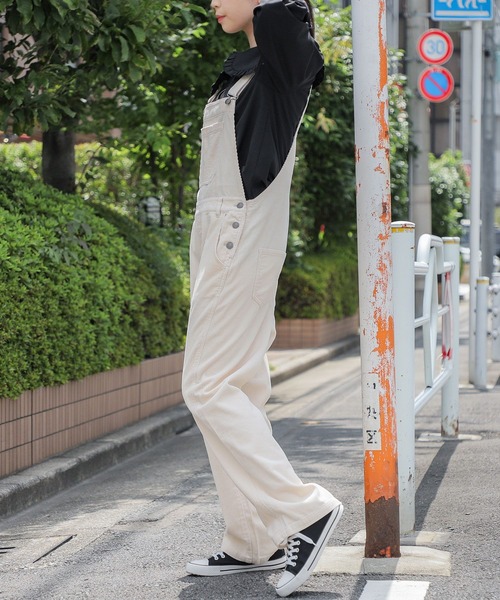 Honeys（ハニーズ）の「オーバーオール（サロペット/オーバーオール・レディース・ベージュ/グレー/アイボリー/モカ・LL/S/M/L）」の7枚目の写真