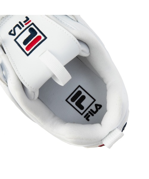 FILA(フィラ)の「ディスラプター2 PS / DISRUPTOR 2 PS / 厚底スニーカー(スニーカー・キッズ・ホワイト・18.0cm/19.0cm/20.0cm/21.0cm)」の4枚目の写真