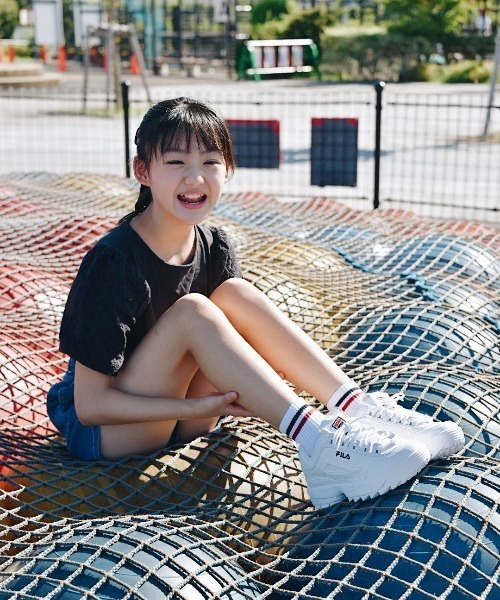 FILA(フィラ)の「ディスラプター2 PS / DISRUPTOR 2 PS / 厚底スニーカー(スニーカー・キッズ・ホワイト・18.0cm/19.0cm/20.0cm/21.0cm)」の9枚目の写真