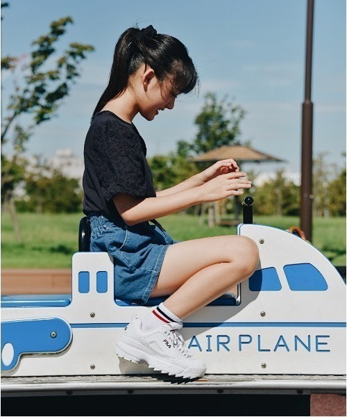 FILA(フィラ)の「ディスラプター2 PS / DISRUPTOR 2 PS / 厚底スニーカー(スニーカー・キッズ・ホワイト・18.0cm/19.0cm/20.0cm/21.0cm)」の5枚目の写真