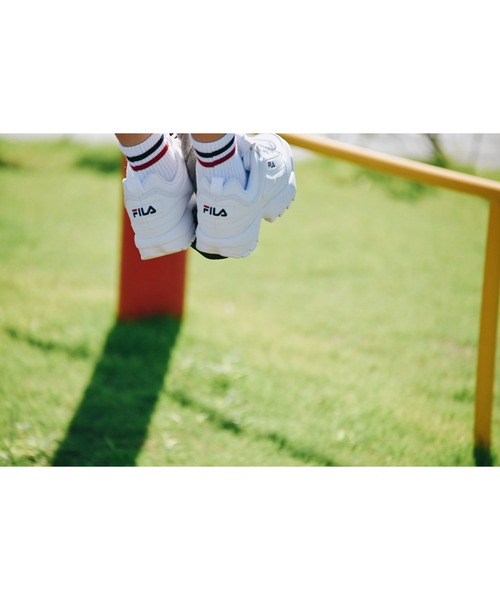 FILA(フィラ)の「ディスラプター2 PS / DISRUPTOR 2 PS / 厚底スニーカー(スニーカー・キッズ・ホワイト・18.0cm/19.0cm/20.0cm/21.0cm)」の13枚目の写真