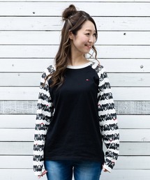 DOUBLE_B | WEB限定ラグラン長袖Ｔシャツ（大人用）(Tシャツ/カットソー)