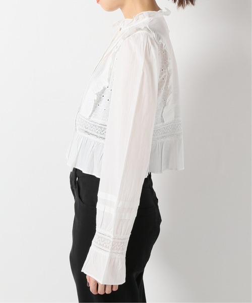 Charles Chaton（シャルルシャトン）の「コットンフリルブラウス（シャツ/ブラウス・レディース・ホワイト・FREE）」の18枚目の写真