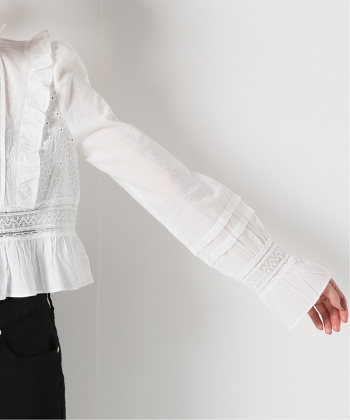 Charles Chaton（シャルルシャトン）の「コットンフリルブラウス（シャツ/ブラウス・レディース・ホワイト・FREE）」の16枚目の写真