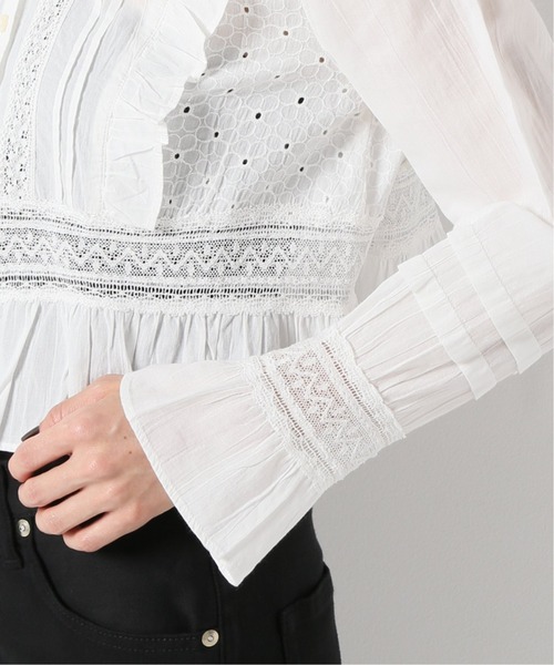 Charles Chaton（シャルルシャトン）の「コットンフリルブラウス（シャツ/ブラウス・レディース・ホワイト・FREE）」の12枚目の写真