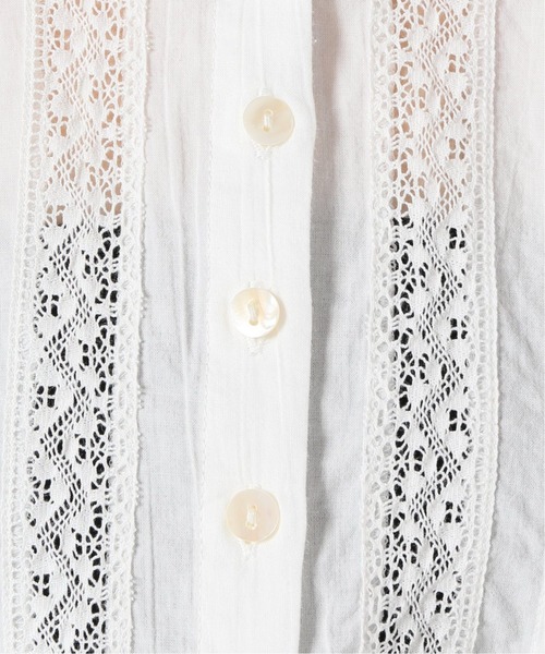 Charles Chaton（シャルルシャトン）の「コットンフリルブラウス（シャツ/ブラウス・レディース・ホワイト・FREE）」の10枚目の写真