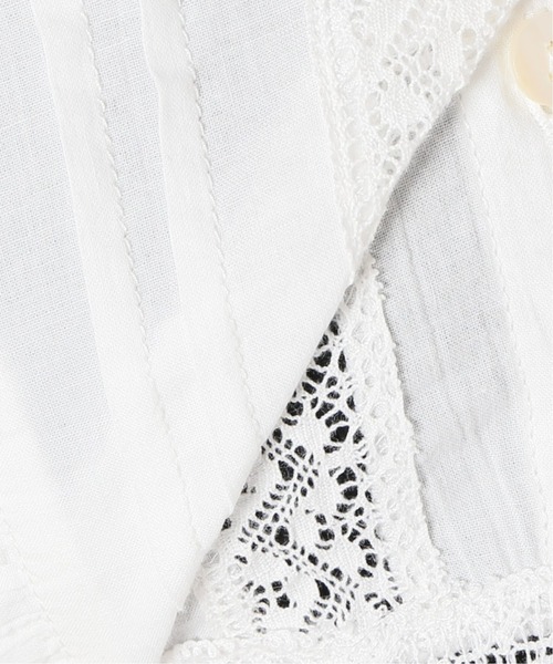 Charles Chaton（シャルルシャトン）の「コットンフリルブラウス（シャツ/ブラウス・レディース・ホワイト・FREE）」の19枚目の写真