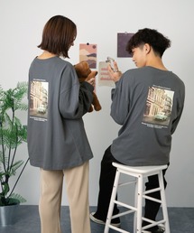 PairPair | バックフォトプリントロンT(ユニセックス)(Tシャツ/カットソー)