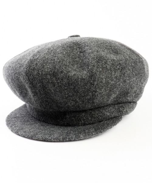 KANGOL（カンゴール）の「Wool Spitfire スピットファイヤーキャスケット（キャスケット・メンズ・ネイビー/グレー/ワイン/ブラック・M/L）」の3枚目の写真