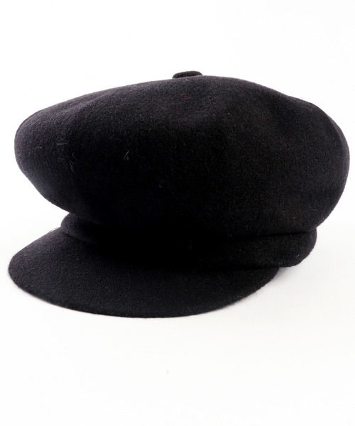 KANGOL（カンゴール）の「Wool Spitfire スピットファイヤーキャスケット（キャスケット・メンズ・ネイビー/グレー/ワイン/ブラック・M/L）」の2枚目の写真