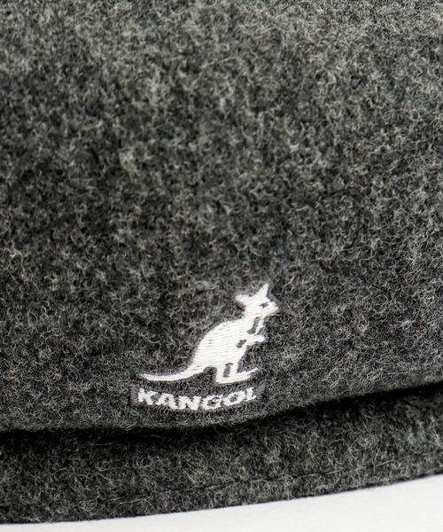 KANGOL（カンゴール）の「Wool Spitfire スピットファイヤーキャスケット（キャスケット・メンズ・ネイビー/グレー/ワイン/ブラック・M/L）」の14枚目の写真