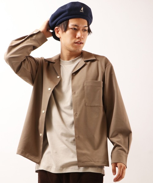 KANGOL（カンゴール）の「Wool Spitfire スピットファイヤーキャスケット（キャスケット・メンズ・ネイビー/グレー/ワイン/ブラック・M/L）」の17枚目の写真