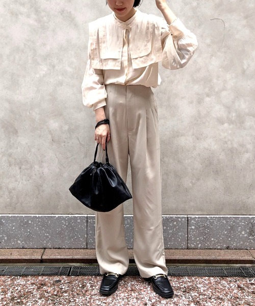 mystic - Omekashi 襟付ブラウス Omekashi（オメカシ）の「襟付ブラウス（シャツ/ブラウス）」 - WEAR