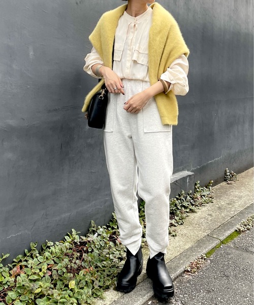 Omekashi（オメカシ）の「襟付ブラウス（シャツ/ブラウス・レディース・ブラック/オフホワイト/アイボリー/ホワイト・FREE）」の18枚目の写真