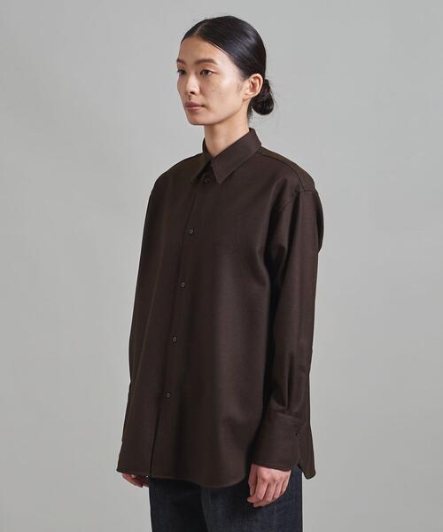 LOEFF（ロエフ）の「＜LOEFF（ロエフ）＞W フラノ レギュラーカラー 